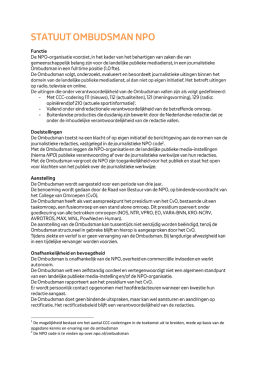 1 De mogelijkheid bestaat om het aantal CCC