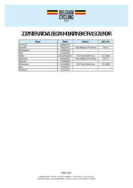 161205-Overzicht MTB TRIAL kalender 2017