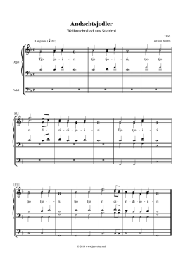 sheet music - Jan Wolters