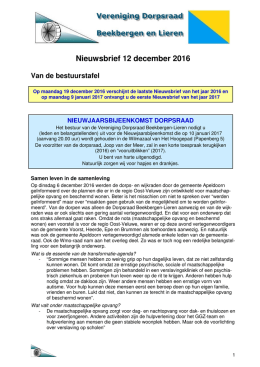 lees verder - Dorpsraad Beekbergen en Lieren