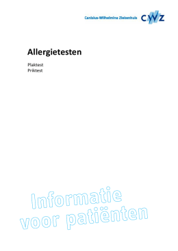 Allergietesten