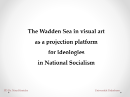 The Wadden Sea in visual art as a projection platform for ideologies