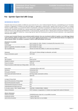 Sprinter Open End UBS Group - Derinet