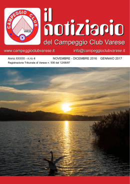 Notiziario 41-4 - Campeggio Club Varese