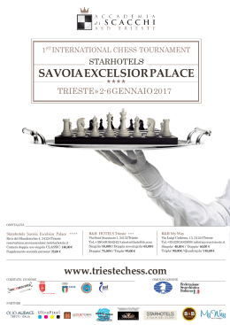 savoia excelsior palace - Chess