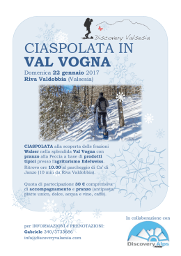 Ciaspolata in Val Vogna