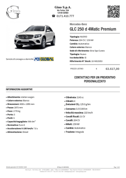 Mercedes-Benz GLC 250 d 4Matic Premium - Stock ID