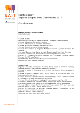 Organigramma - Agenda comune di Brescia