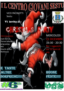 lOCANDINA DI NATALE