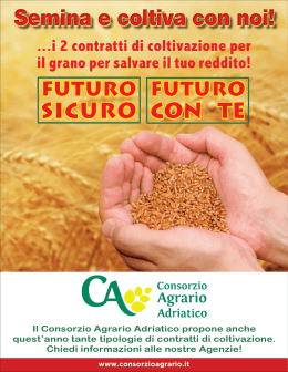 semine-2016 - Consorzio Agrario Adriatico
