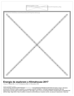 Energia da esplorare a Klimahouse 2017