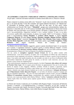 TARANTO Mostra del cinema
