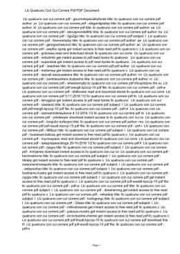 Llc Qualcuno Con Cui Correre Pdf PDF