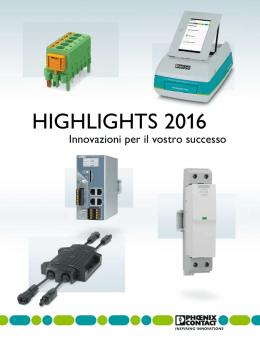 highlights 2016 - Electronic Point srl