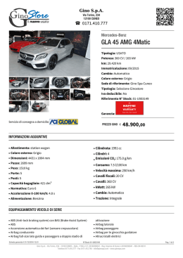 Mercedes-Benz GLA 45 AMG 4Matic - Stock ID: 01