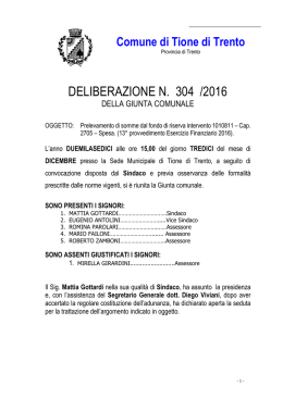 304g - Comune Tione di Trento