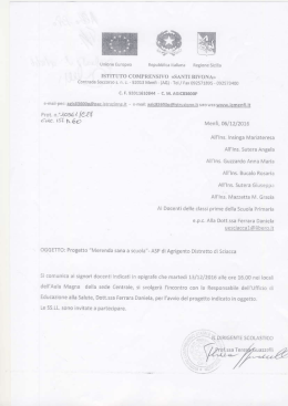 circ-60 - Istituto Comprensivo "Santi Bivona" | Menfi (Ag)