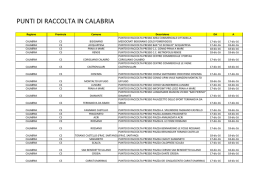 Calabria - Telethon