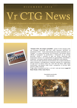 Vr CTG news dicembre 16