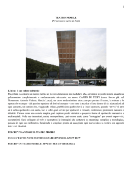 materiali sul Carro di Tespi