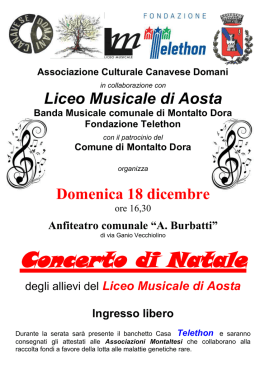 Liceo Musicale di Aosta
