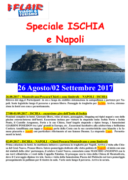 Speciale ISCHIA e Napoli