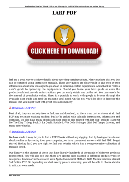 LARF PDF - S3 amazonaws com