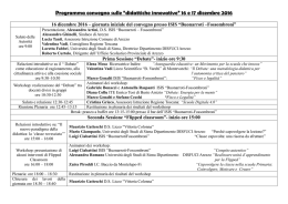 Programma - Sito dell`Istituto comprensivo di Montelupo Fiorentino