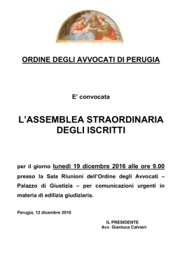 locandina - Ordine degli Avvocati di Perugia