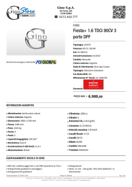 FORD Fiesta+ 1.6 TDCi 90CV 3 porte DPF - Stock ID: 01