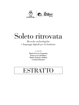 Soleto Ritrovata (PDF Available)