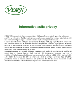 privacy - Mobili Vern