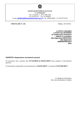 LICEO SCIENTIFICO STATALE &ldquo;A. EINSTEIN&rdquo; E