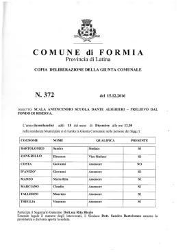 N. 372 - Comune di Formia