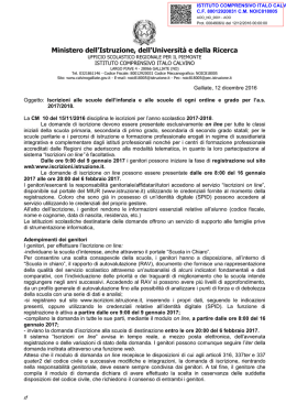 Leggi la circolare interna - istituto comprensivo statale &ldquo;italo calvino&rdquo;
