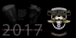 calendario 2017 - Ticino Chapter