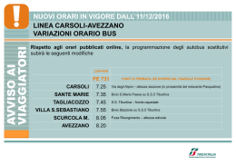 Bus Carsoli - Avezzano