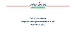 Piano Sanitario Base 2017