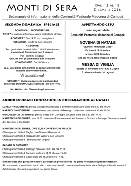 N&deg; 15 del 12 Dicembre 2016