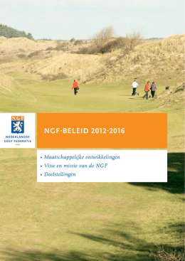 NGF-beleid 2012-2016