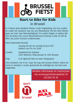 Flyer start to bike for kids