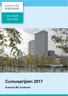 Prijs - Erasmus MC