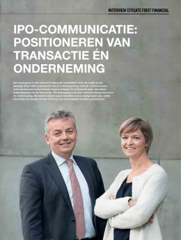 Lees meer - Citigate First Financial