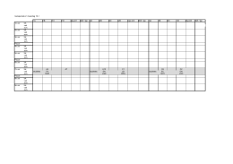 toetsperiode 2: maandag 16-1 1A 1B 1C 1D dys kl1 KW / typ 2A 2B