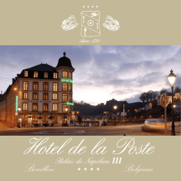 Bouillon Belgium - Hotel de la Poste