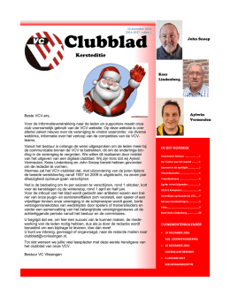 (Kerst)editie - VC Vlissingen