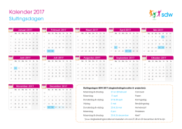 Kalender 2017