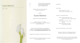 Gusta Martens - Wase Begrafenissen