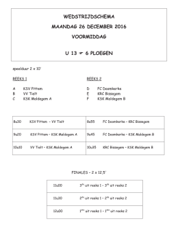 schema-U13 - KSV Pittem