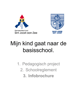 Infobrochure - Sint-Joost-aan-Zee